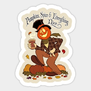 Pumpkin Spice Sticker